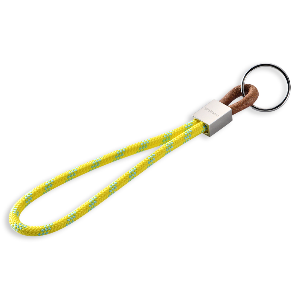 Tubular Wristlet with Keyring 