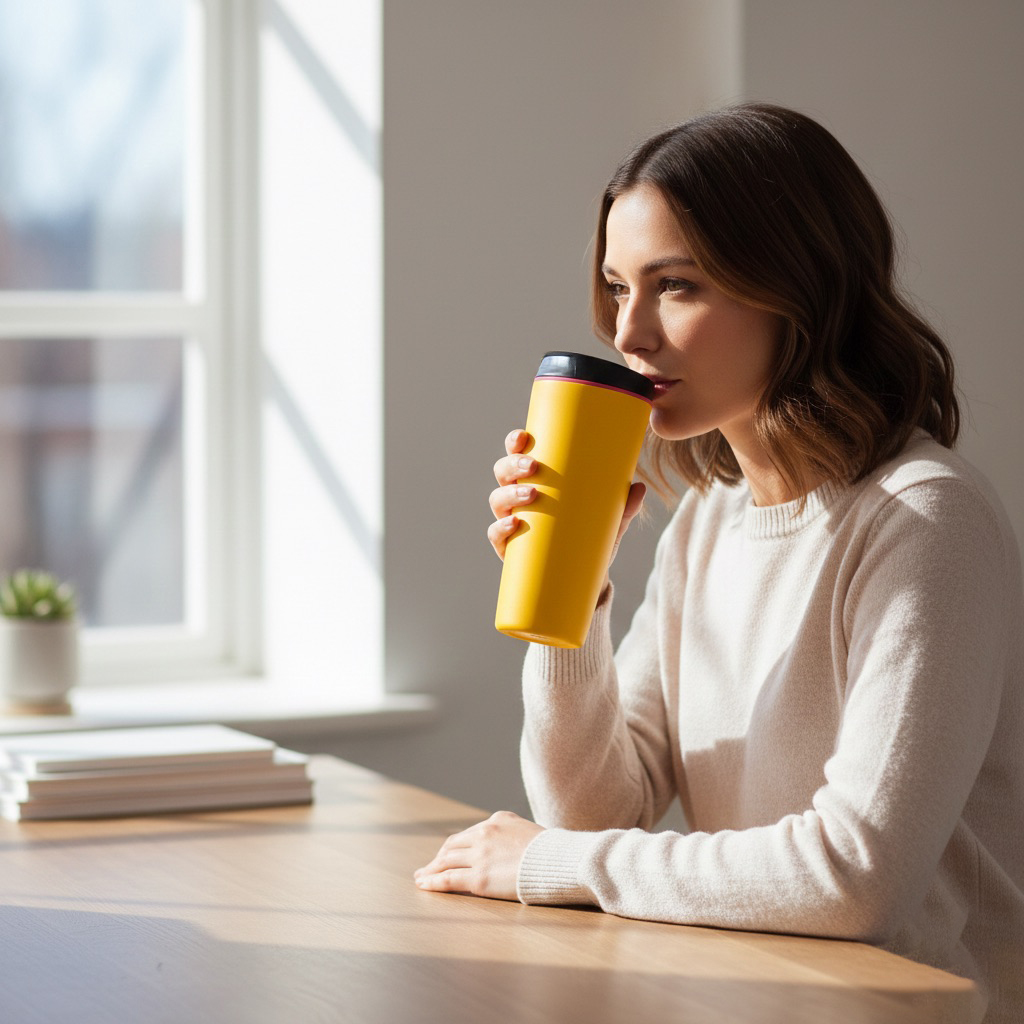 600ml Slide & Sip Travel Cup