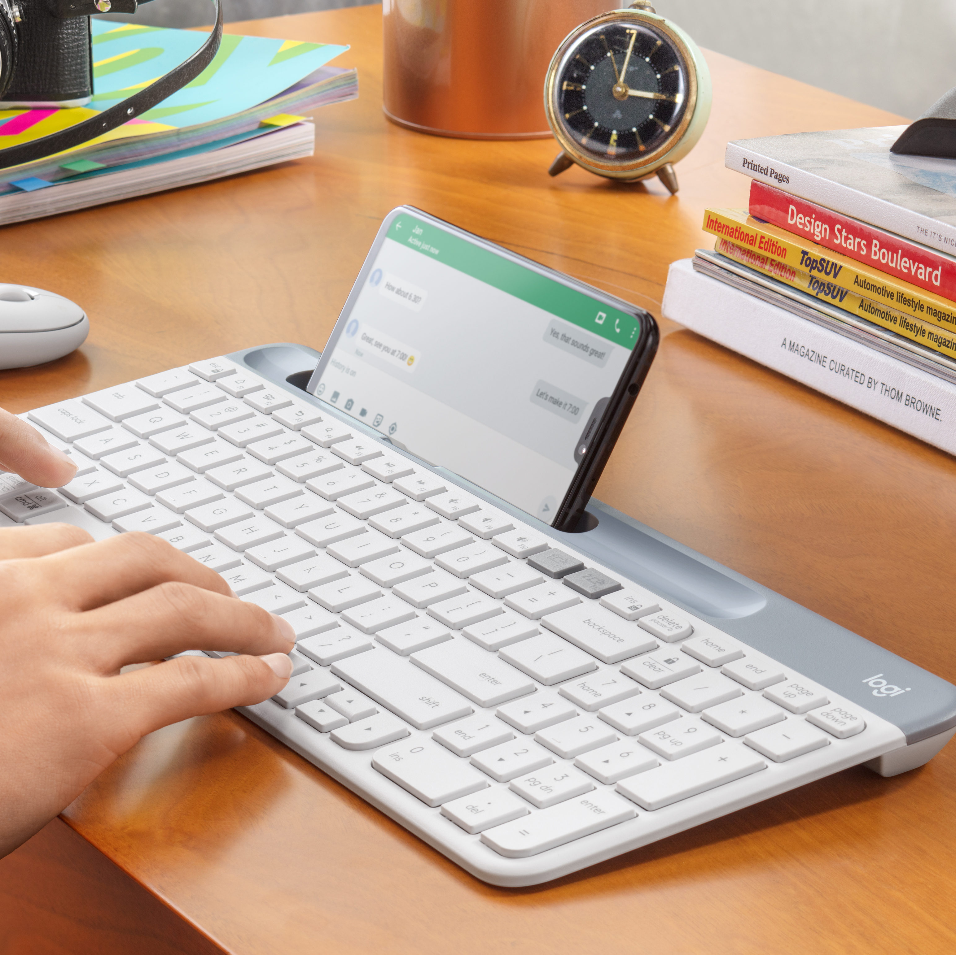 Logitech Slim Multi-Device Wireless Keyboard 