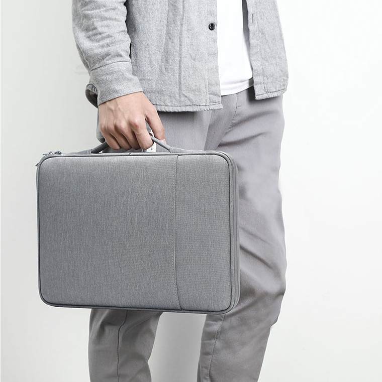 Multi-Compartment Document Bag