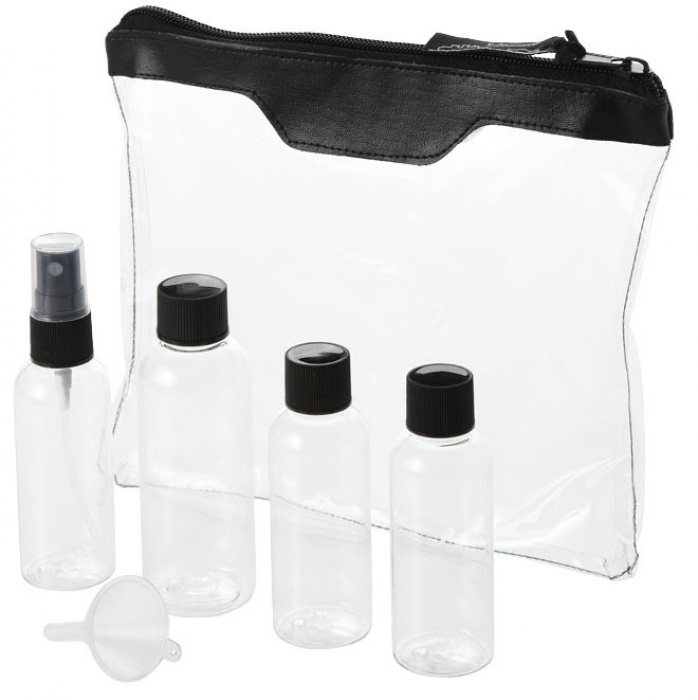 Customised Travel Bottle Set (Airplane approved) With Logo Print Singapore