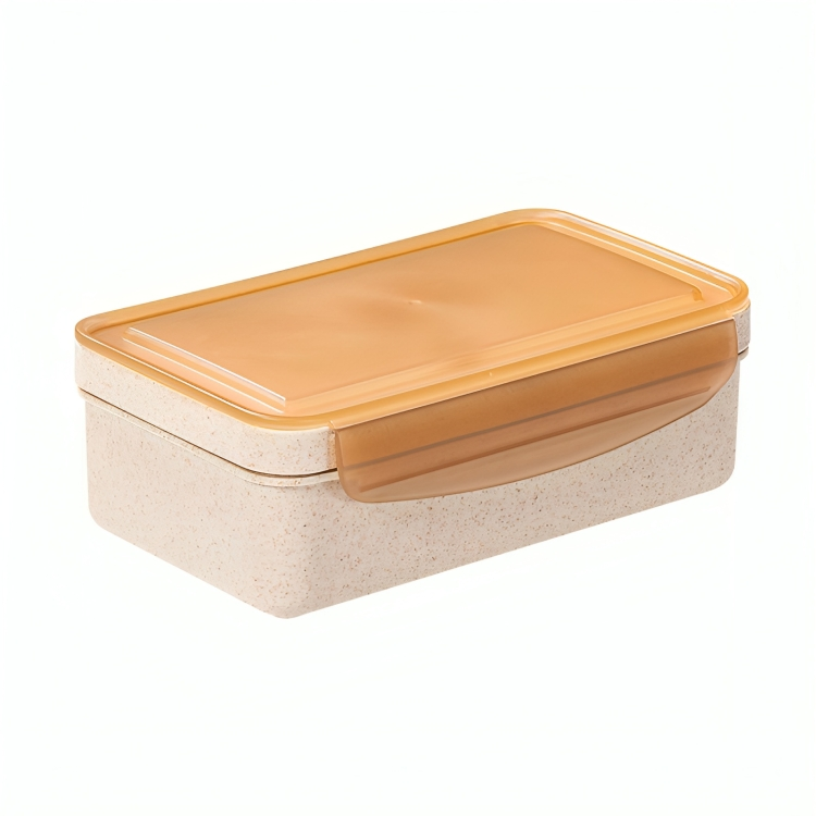 Wheat Straw Lunch Box with Cutlery 