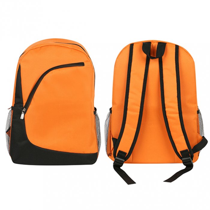Customised Basic Lightweight Backpack With Logo Print Singapore