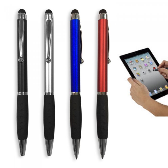 Ball Pen with Stylus (Twist-to-Write)