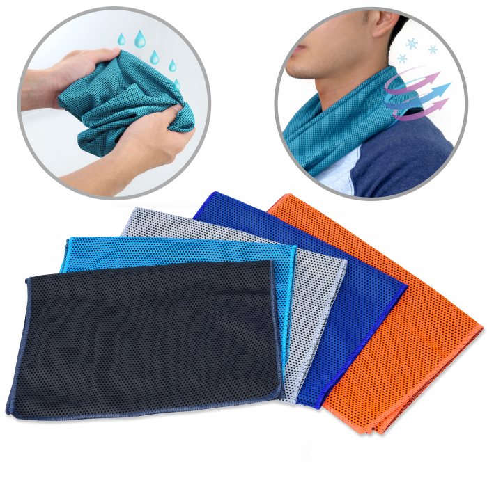 Customised Lightweight Ecoity Cooling Sports Towel With Logo Print Singapore
