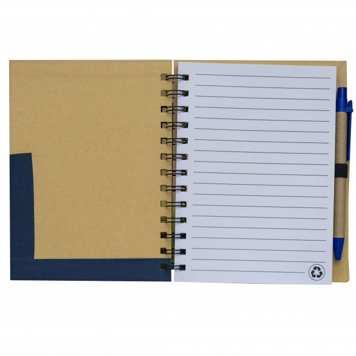Flap Eco Notepad with Pen