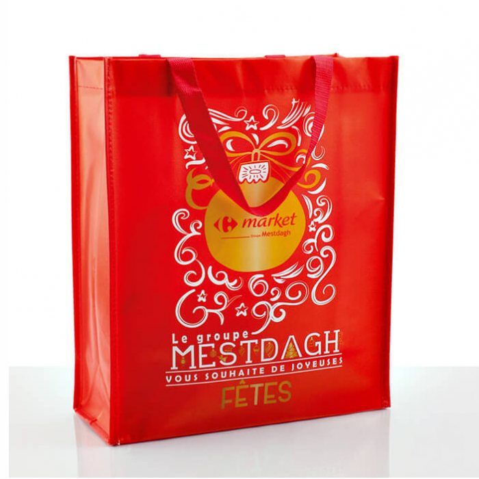 Full Colour Portrait Laminated Non-Woven Bag