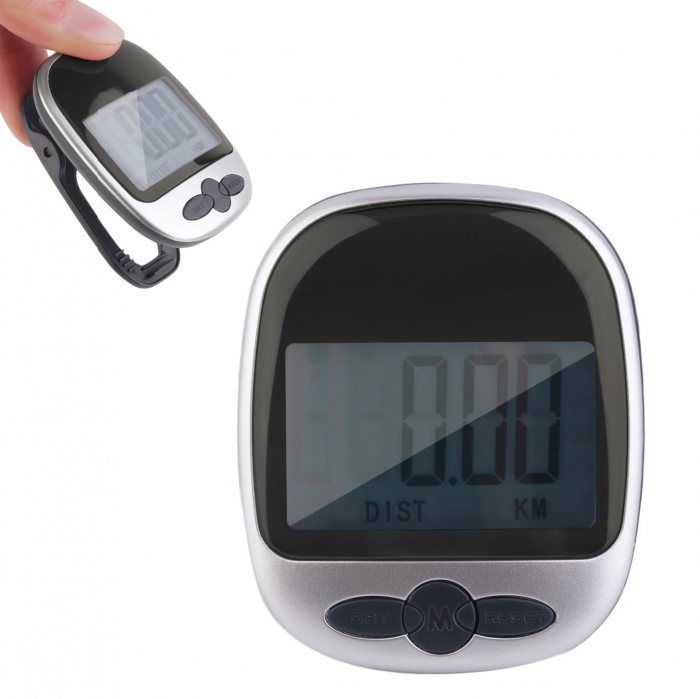 Customised Waterproof Step Pedometer with LCD Display With Logo Print