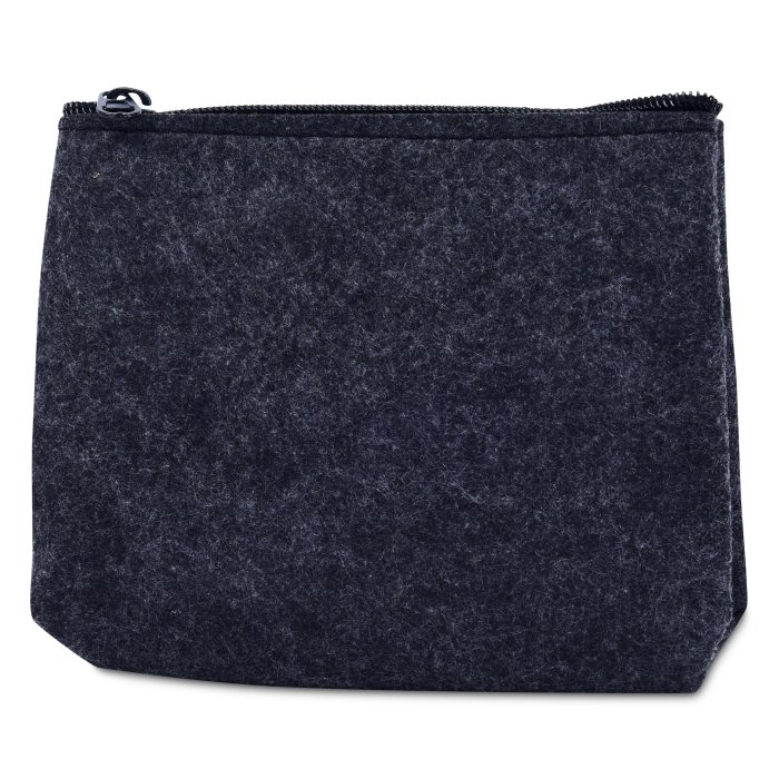 Customised Basic Felt Pouch With Logo Print Singapore
