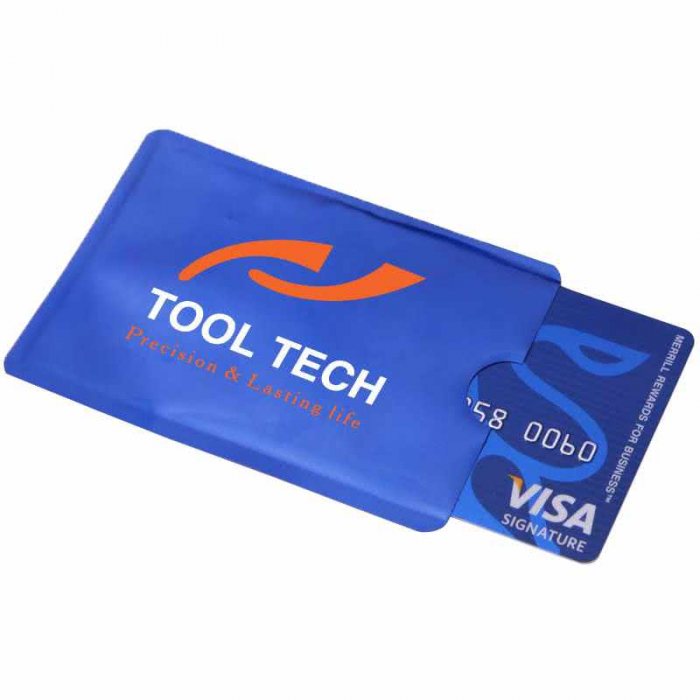 Customised Anti RFID Card Protection Sleeve