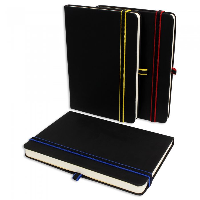 Deluxe A5 PU Notebook with Pen Holder