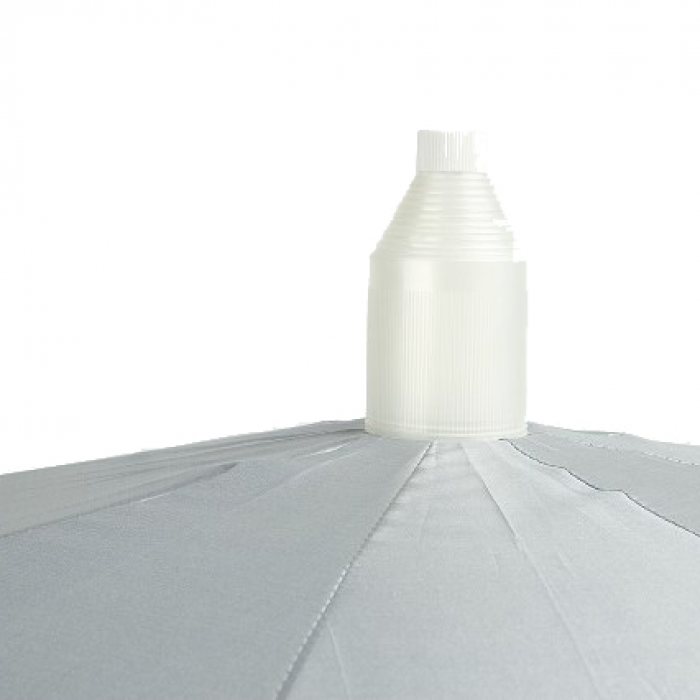 Customised 24'' Umbrella with Plastic Cover (Silver Coating) With Logo