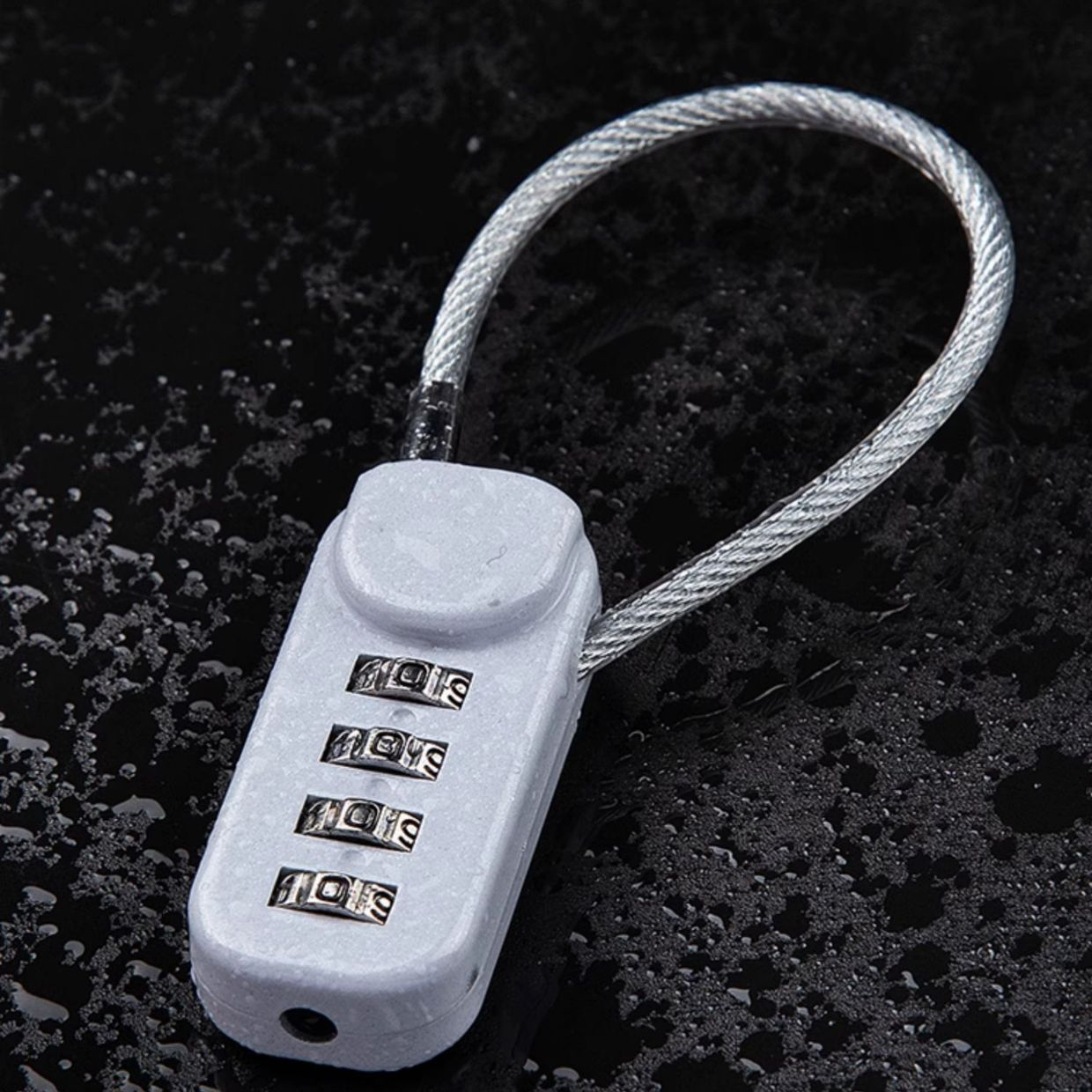 TSA Metal Cable Padlock 