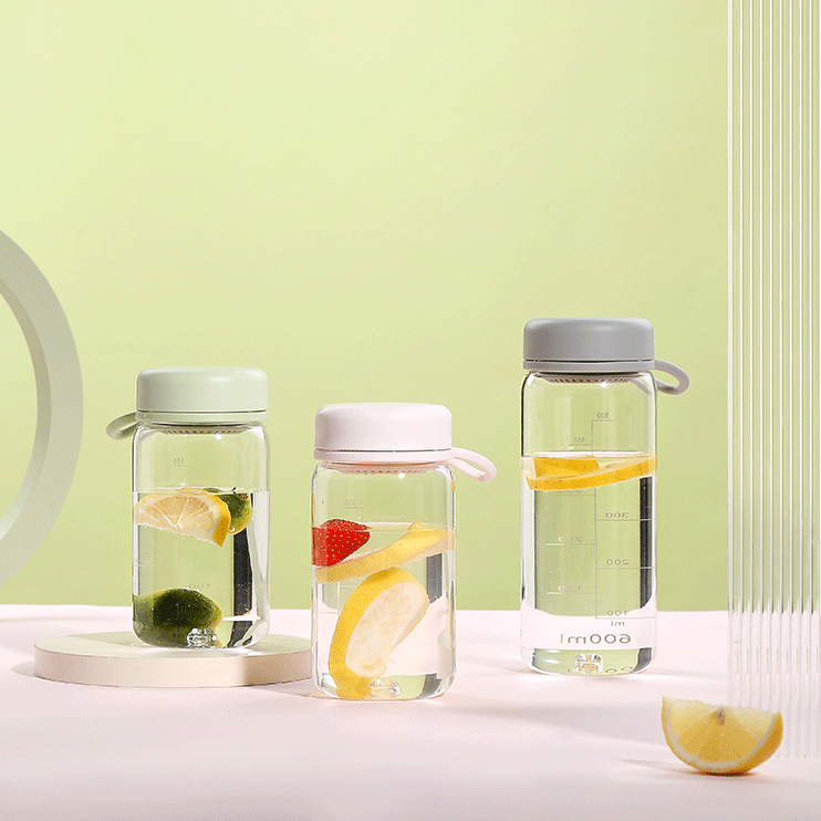 450ml Tritan Bottle with Removable Strainer 