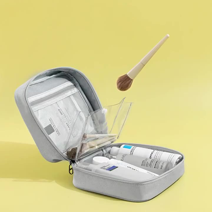 Sans Makeup Bag with Detachable Pouch