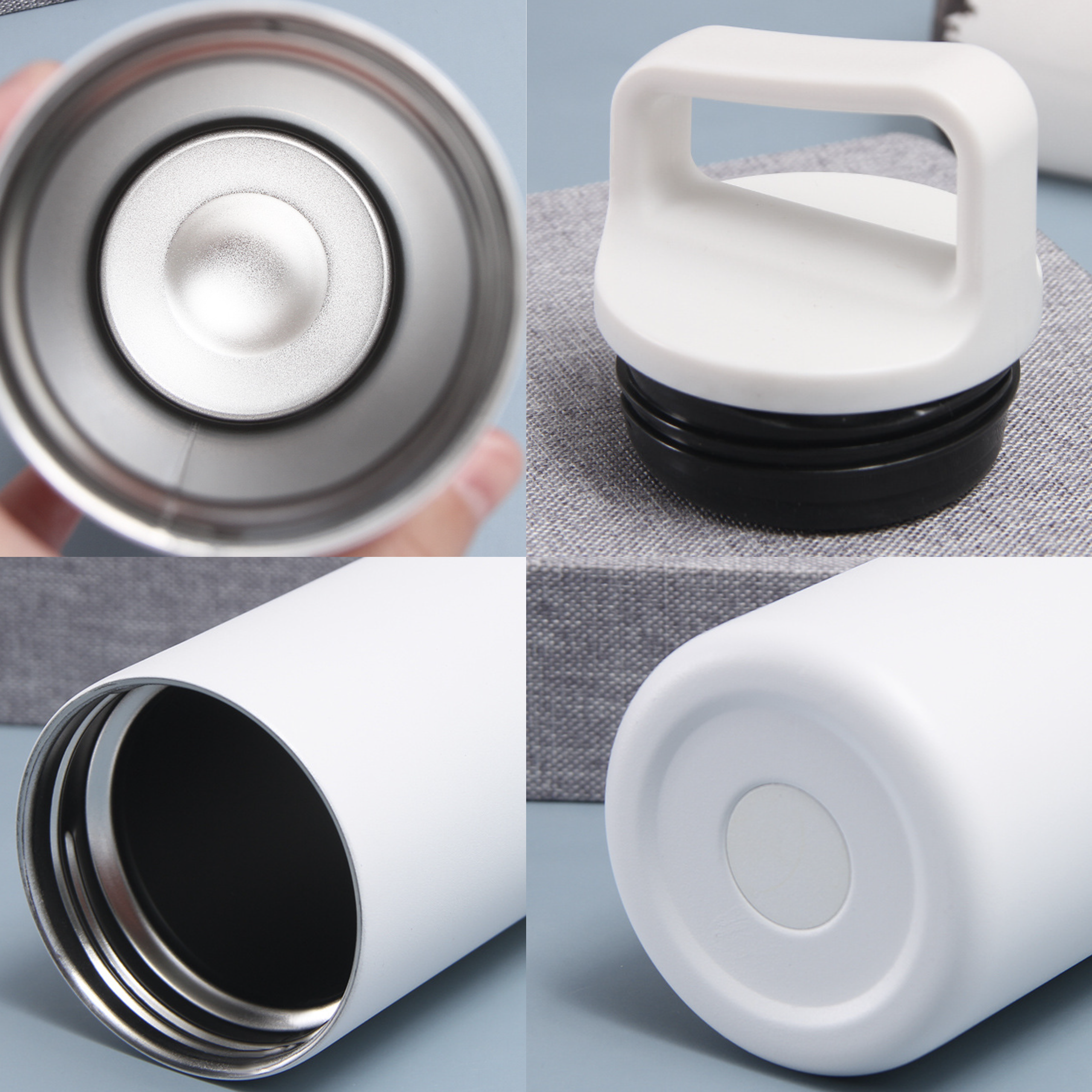 500ml Wide Mouth Vacuum Insulated Drinking Bottle 