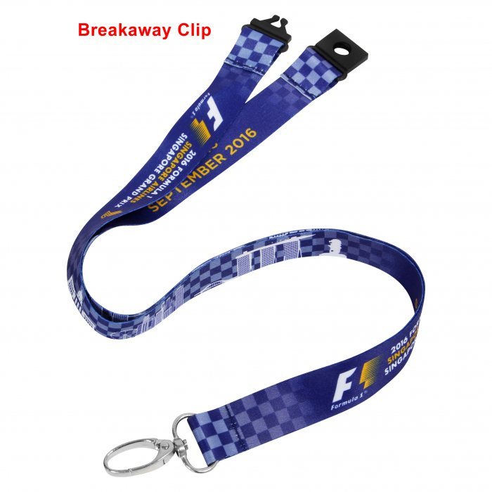 With Safety Breakaway Clip
