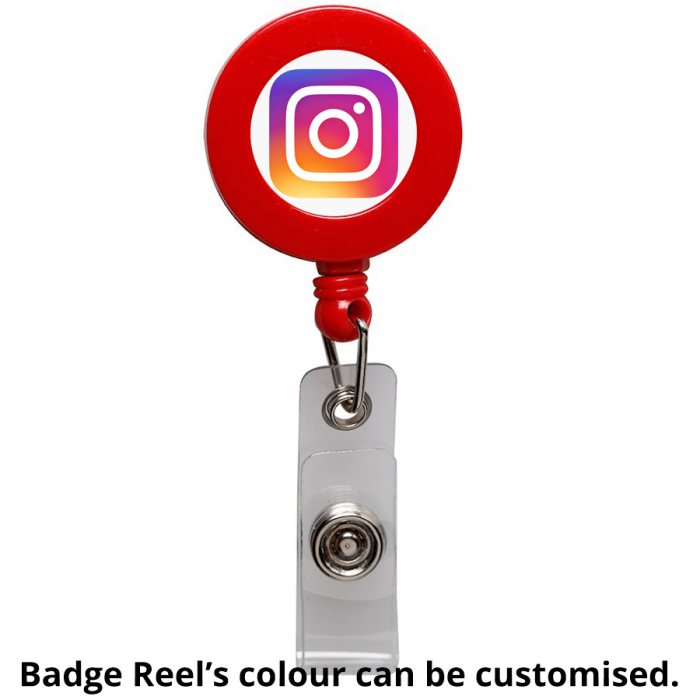 Custom Colour Badge Reel (Full Colour Logo)