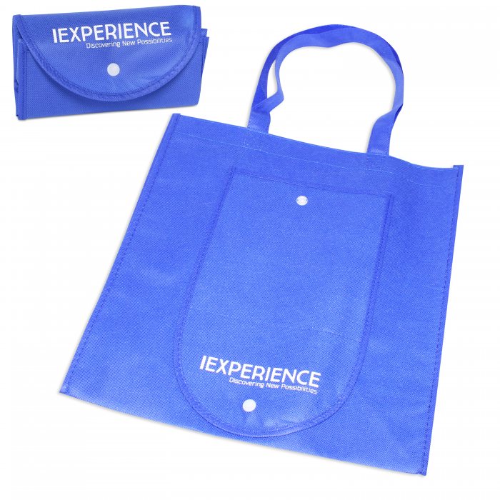 Portrait Foldable Tote Non-Woven Bag (Without Gusset)