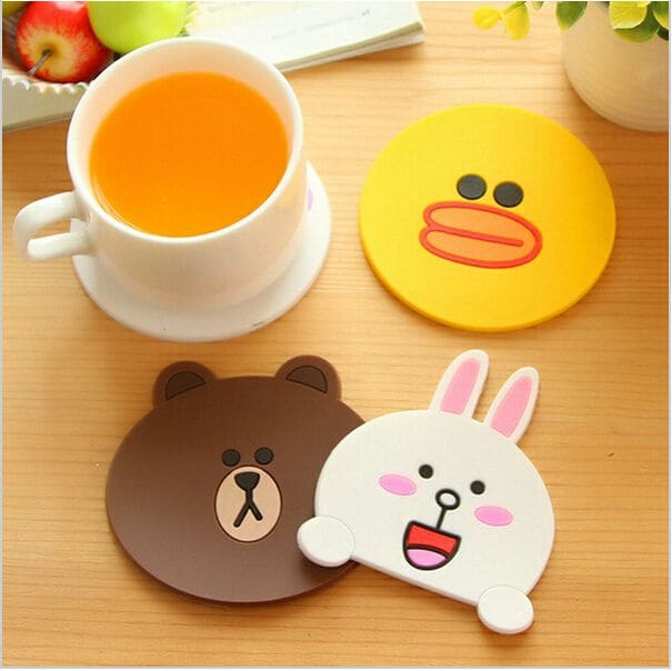 Soft PVC Coaster