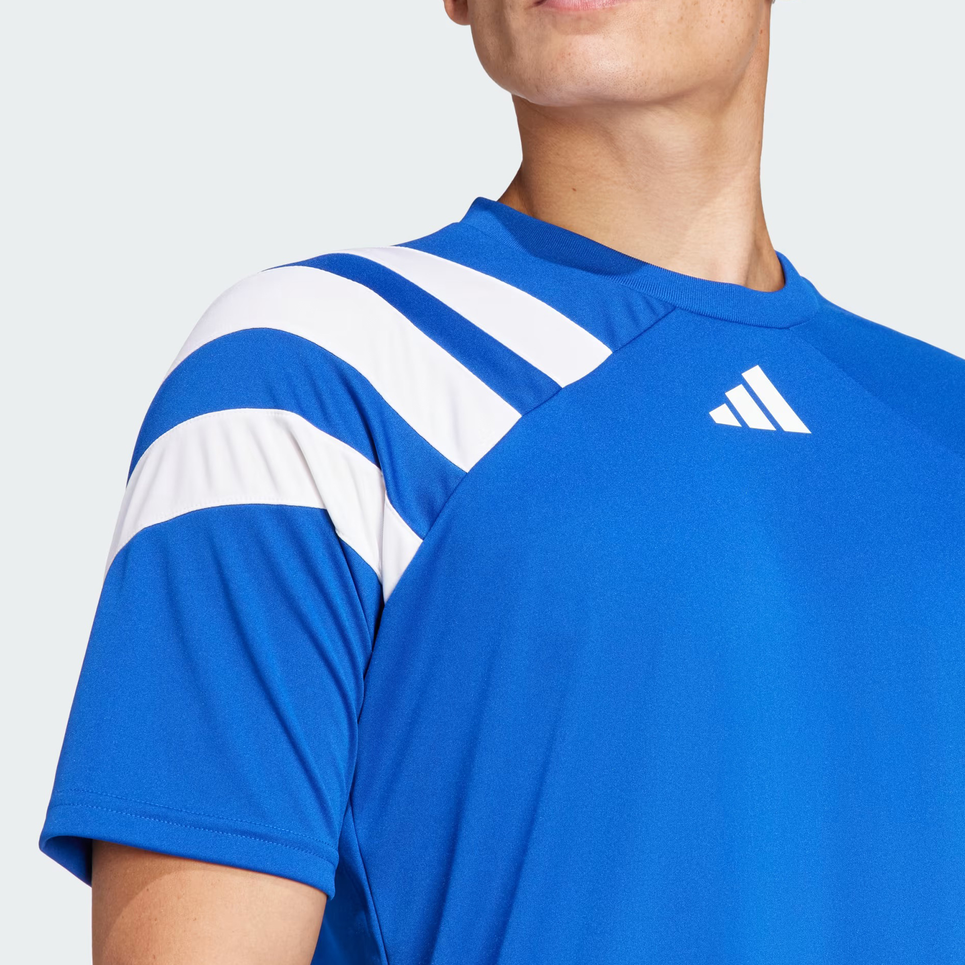 Adidas Fortore 23 Jersey Ribbed Crewneck Tee