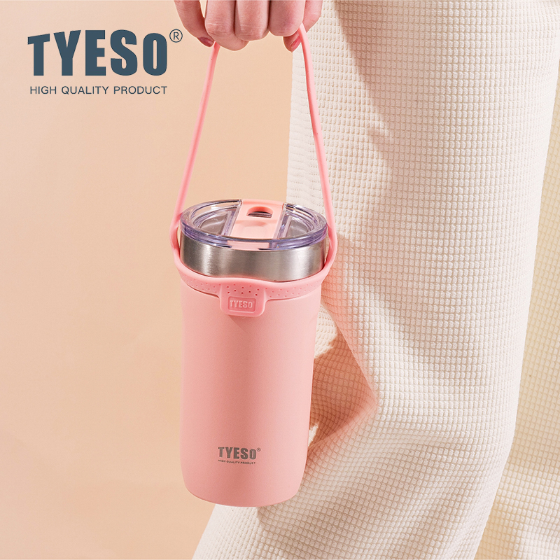 Tyeso 550ml Insulated Tumbler with Strap