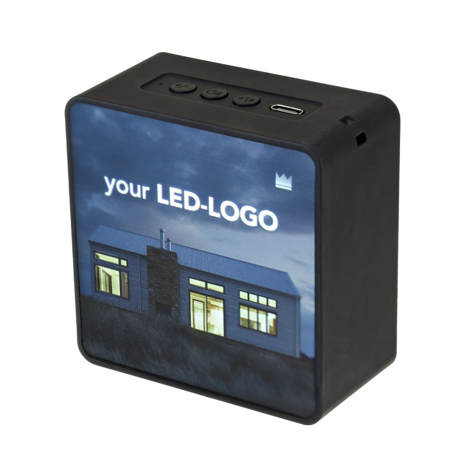 Light Up LED logo Lightshow Speaker 