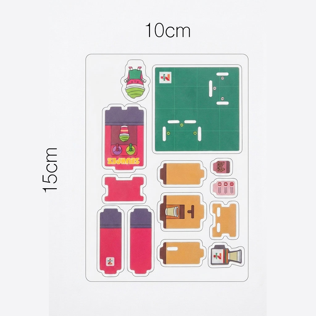 Custom DIY Acrylic Display Kit - Custom Displays & Collectibles - 10cm (W) x 15cm (H) x 3mm (T)
