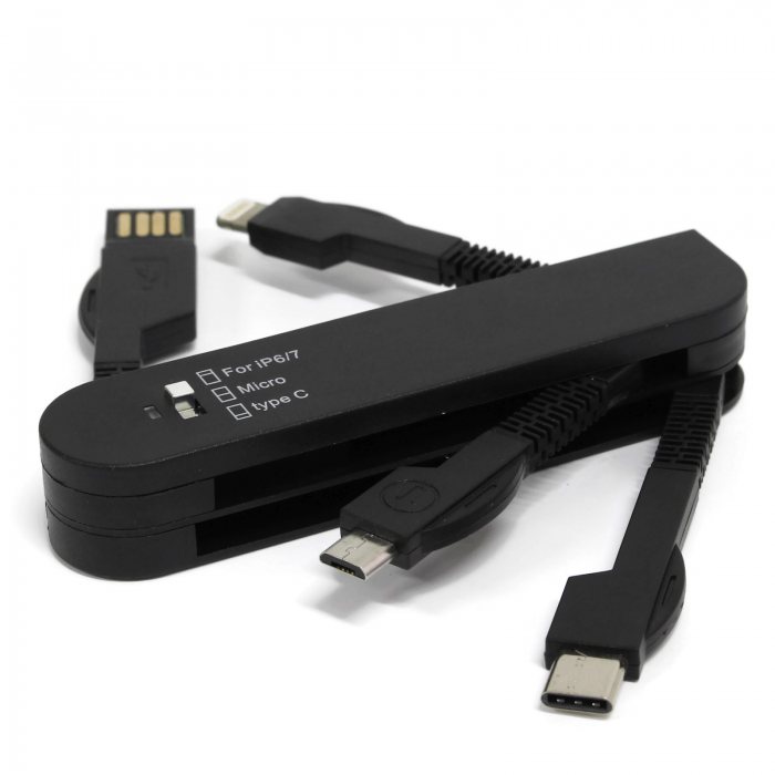 Swivel Cable (with Type-C)