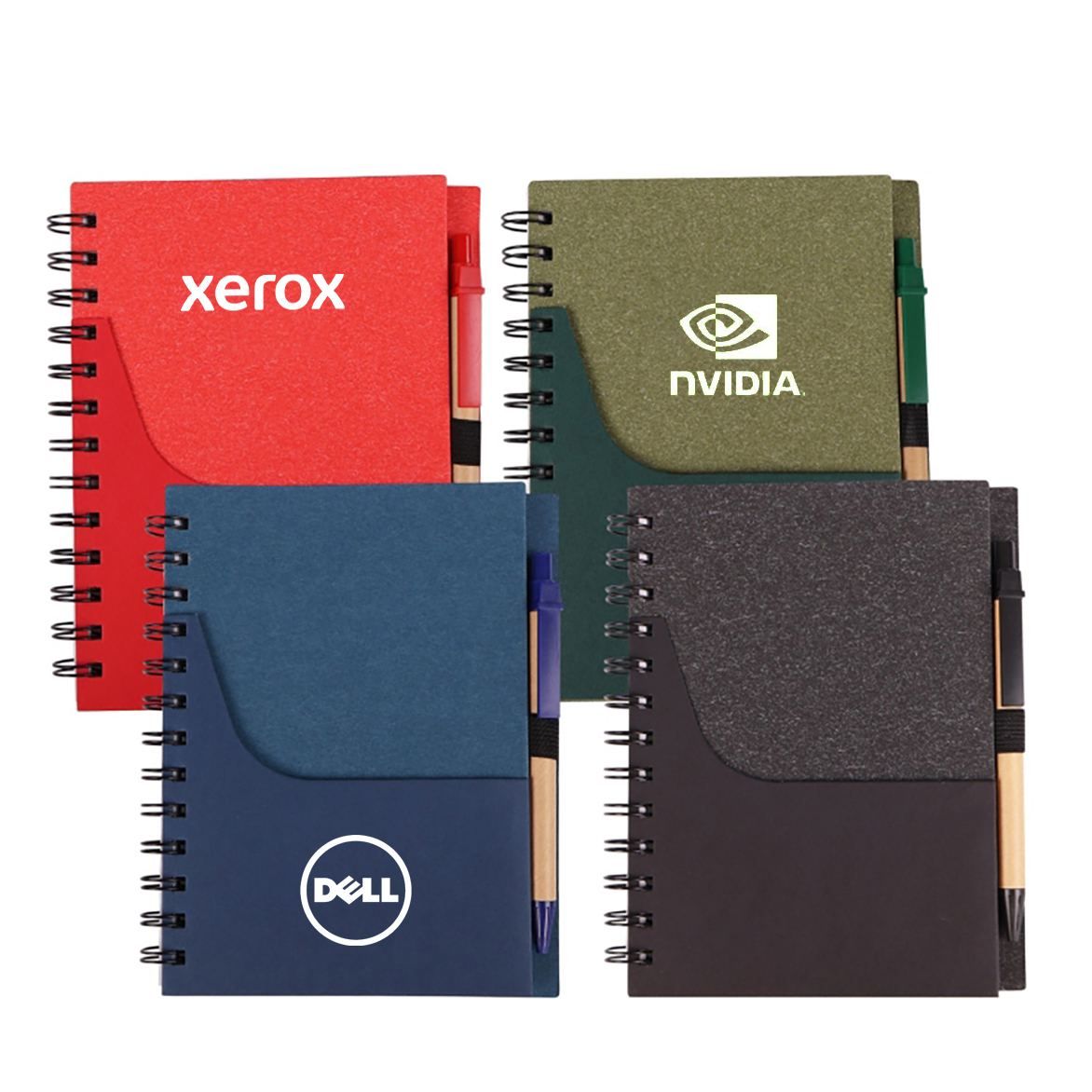 Kida Notebook with Pen (and Front Pocket)