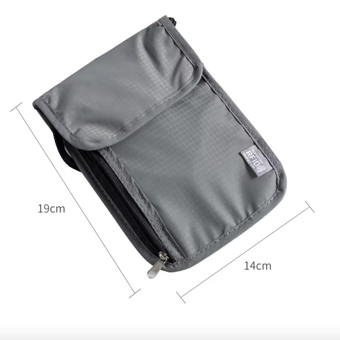 RFID Sling Travel Pouch
