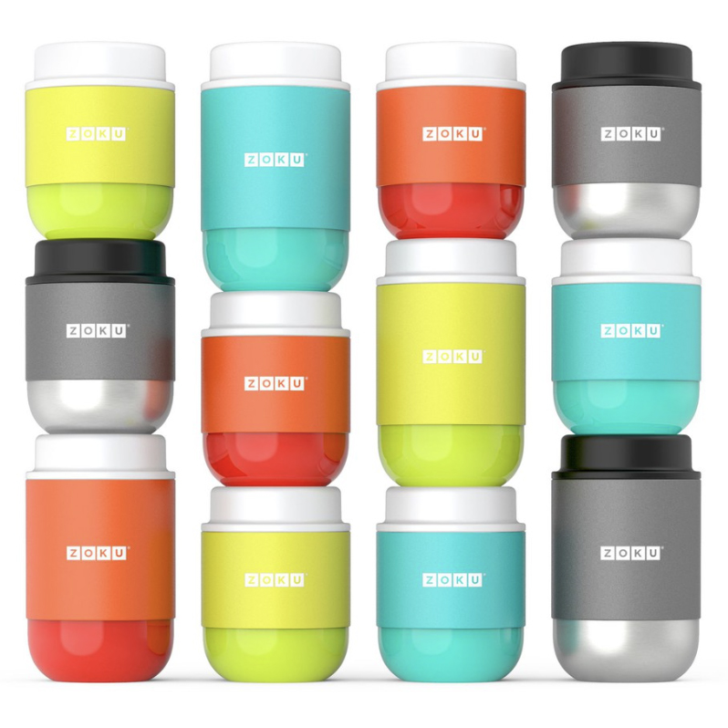Zoku  Neat Stack Food Jar 300ml & 470ml