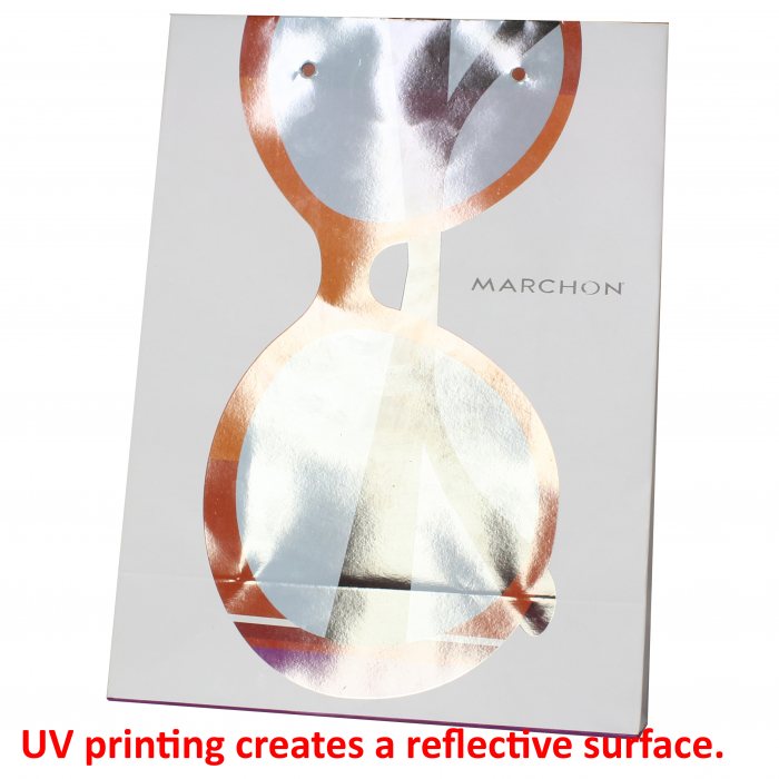 With UV Spot (20 x 20cm)