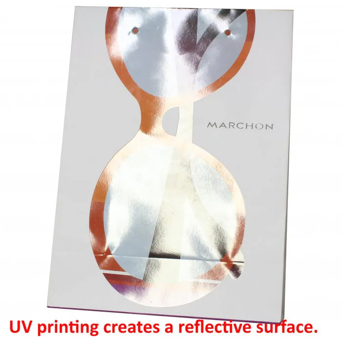 With UV Spot (20 x 20cm)