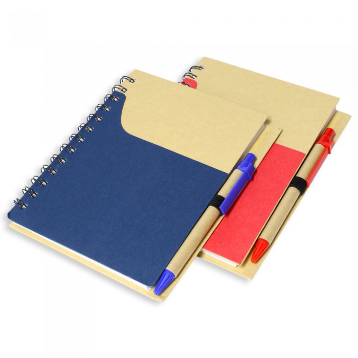 Flap Eco Notepad with Pen