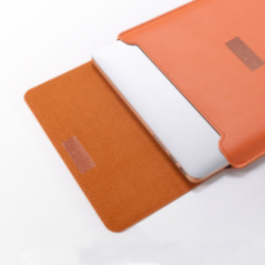 14 Inch All-in-One Leather Laptop Sleeve (with Stand and Mouse Pad)