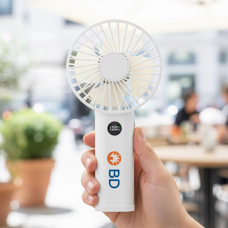 SwiftCool Handheld Fan with Light