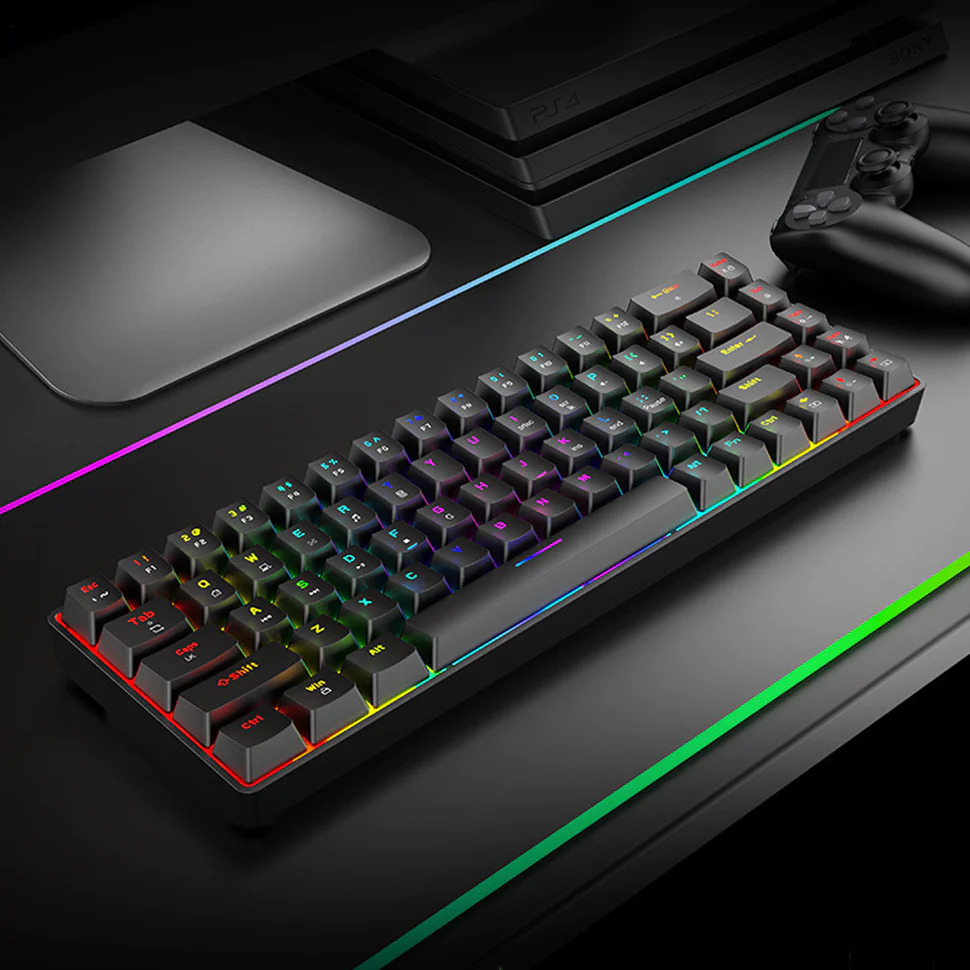 Customised Customised RGB Luminous Mechanical Keyboard With Logo Print