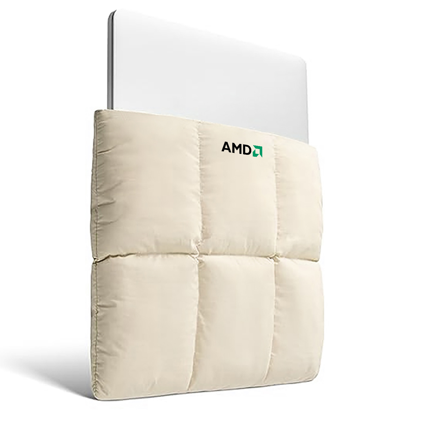 Puffy Quilted Laptop Sleeve (Magnetic Closure)