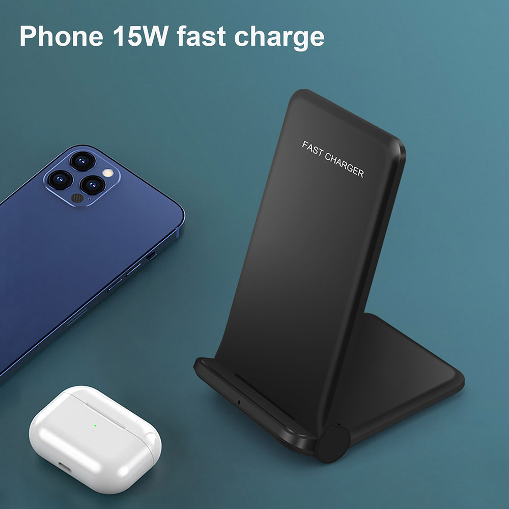 15W Adjustable Wireless Fast ChargeBracket Fast Wireless Charger Phone Stand