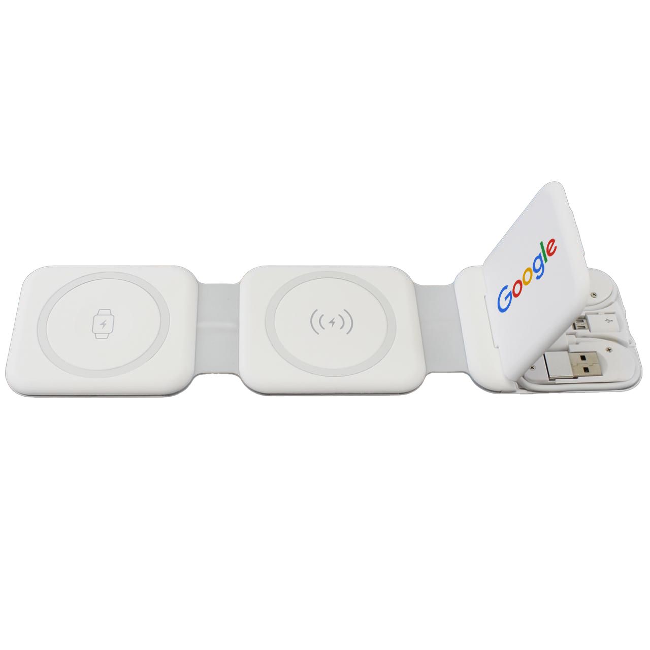 2 in 1 Wireless Charger with Cable Kit