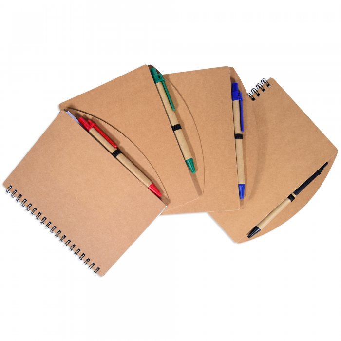 Trendy PP Eco-Friendly Notebook with Ball Pen