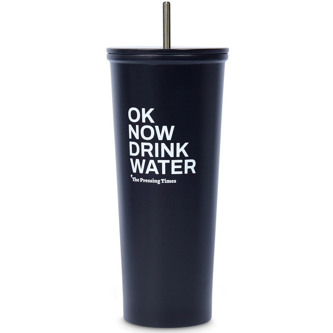 Premium Stainless Steel 700ml Cold Cup with Straw