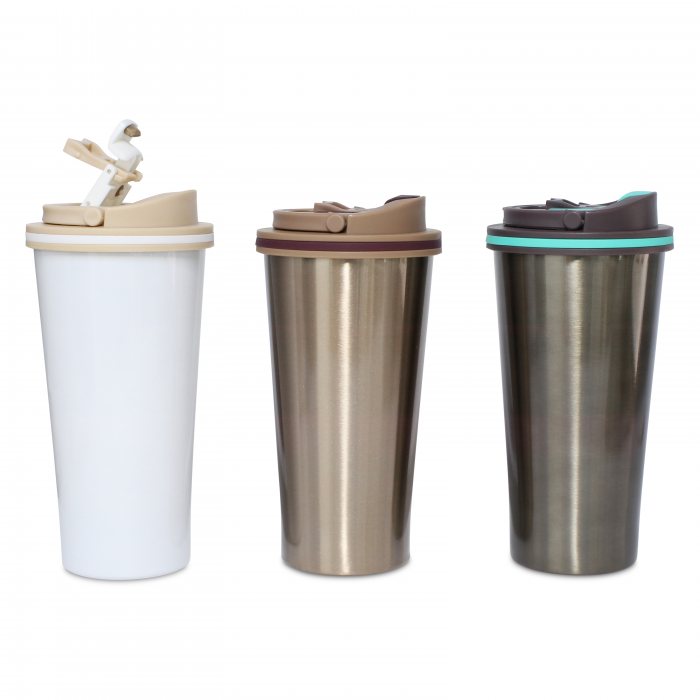 500ml Flipp Double Wall Stainless Steel Tumbler