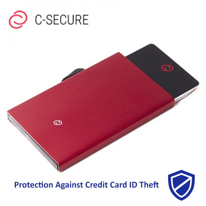 C-SECURE Aluminium Cardholder