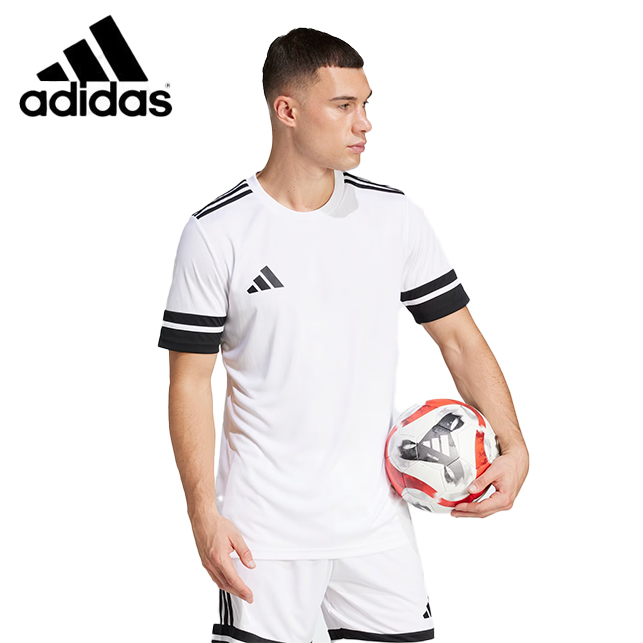 Adidas Squadra 25 Jersey Ribbed Crewneck Tee