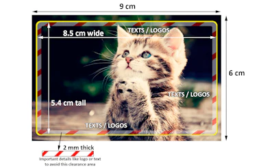 Customised NETS Flashpay Card (Customised) With Logo Print Singapore