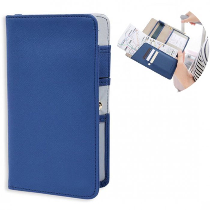 Stylish Leather Travel Organizer