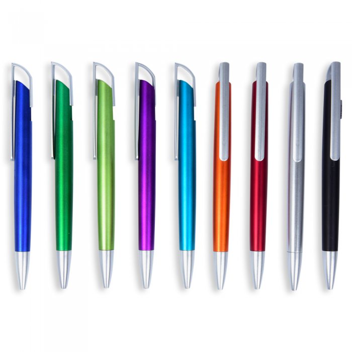 Customised Siltex Ball Pen (Click-to-Write) With Logo Print Singapore