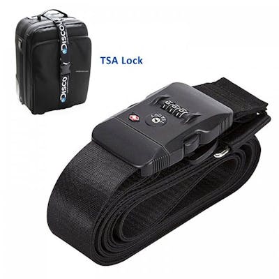 Luggage Strap with Lock (TSA Logo)